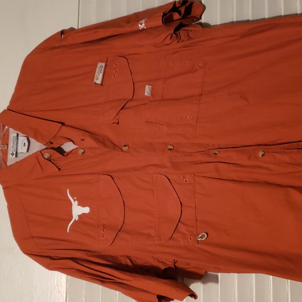 Longhorn Columbia PFG Shirt